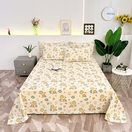 伊而梦蚊帐 2025新款原棉老粗布床单 春日宴