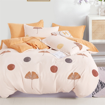 91家纺网 家纺一手货源 找家纺 （总）畅畅家纺 2025新款春夏活性小清新印花云锦棉四件套