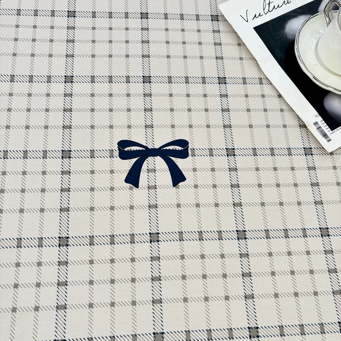 91家纺网 家纺一手货源 找家纺 伊而梦蚊帐 2025新款A类老粗布抗菌床单 条格结-米