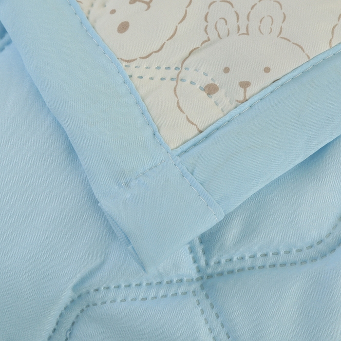 91家纺网 家纺一手货源 找家纺 被多多被业  2025新款印花水洗棉夏被 萌萌兔