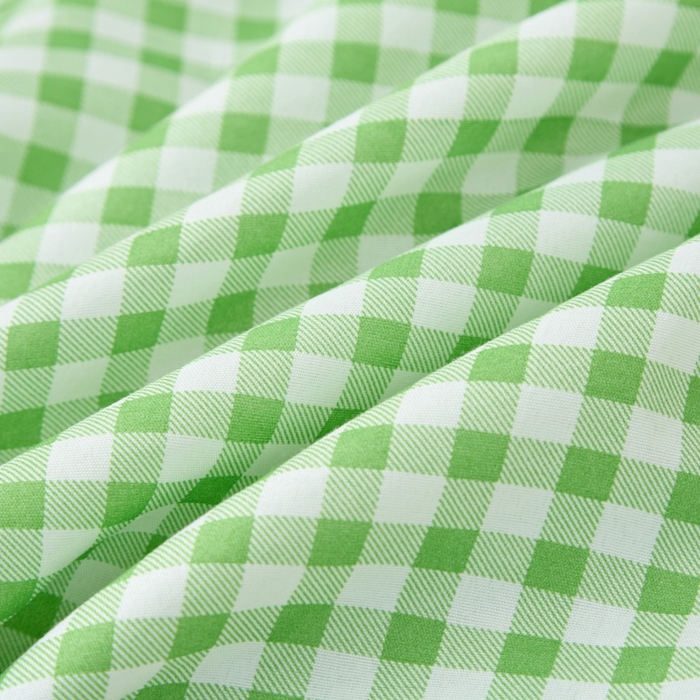 91家纺网 家纺一手货源 找家纺 2025新款亲肤绒礼品夏被窄边 绿色格调