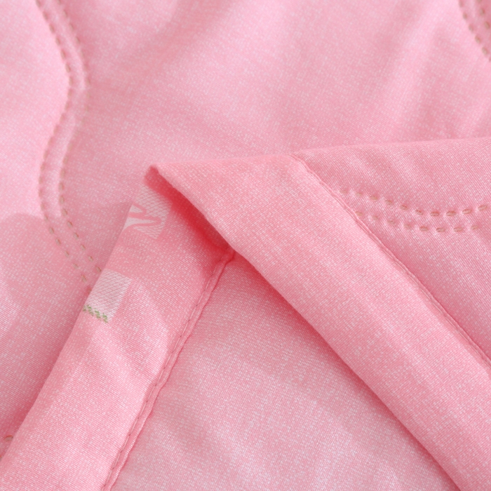 91家纺网 家纺一手货源 找家纺 被多多被业  2025新款清新印花亲肤绒超声波工艺夏凉被 绿叶