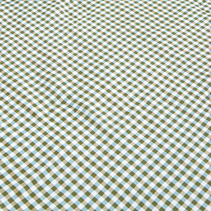 91家纺网 家纺一手货源 找家纺 侨鑫 2025新款亲肤水洗棉夏被宽边 微格香绿