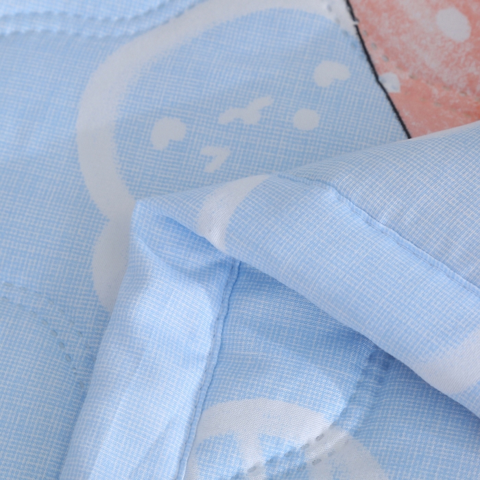 91家纺网 家纺一手货源 找家纺 被多多被业  2025新款清新印花亲肤绒超声波工艺夏凉被 凉爽夏日