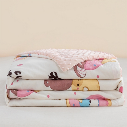 91家纺网 家纺一手货源 找家纺 （总）米乐被业 2025新款水洗棉凉豆豆夏被