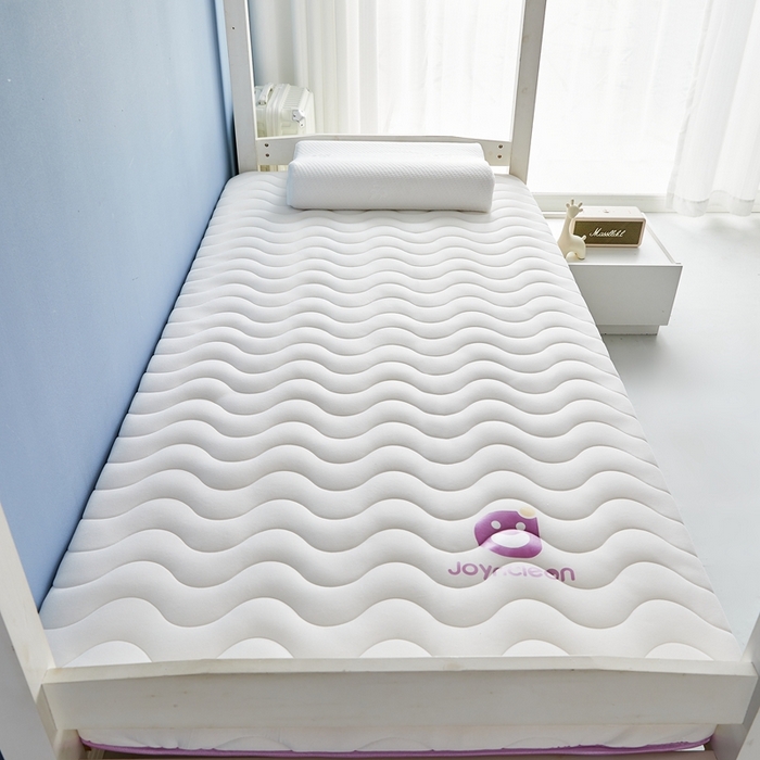 91家纺网 家纺一手货源 找家纺 艺博床垫 2025新款牛奶丝学生床垫 白色