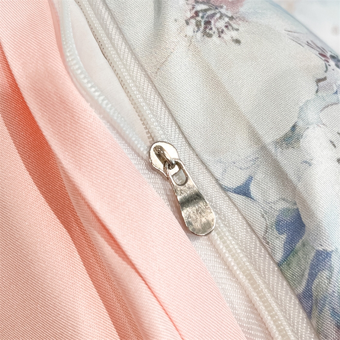 91家纺网 家纺一手货源 找家纺 笙意家纺2025新款水洗冰丝数码印花暗盒款四件套 流年