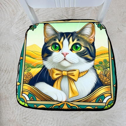 91家纺网 家纺一手货源 找家纺 （总）爱家居 记忆海绵加厚餐椅垫办公室电脑椅子垫学生屁垫榻榻米座垫