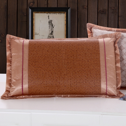 91家纺网 家纺一手货源 找家纺 （总）小牛席业  2025新款B夏凉枕套系列凉枕套夏天枕套冰丝枕套竹枕套藤枕套冰藤枕套