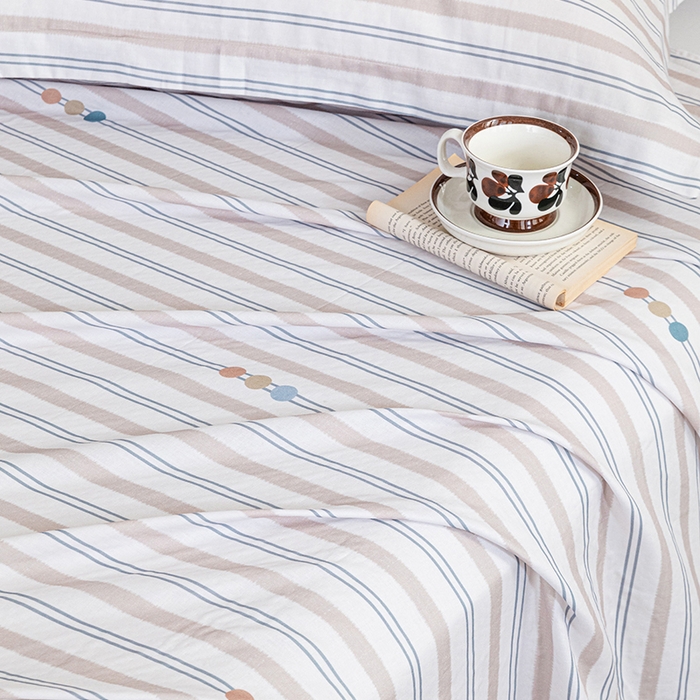 91家纺网 家纺一手货源 找家纺 锦罗绣 2025新款A类全棉双层纱单床单 寄羽