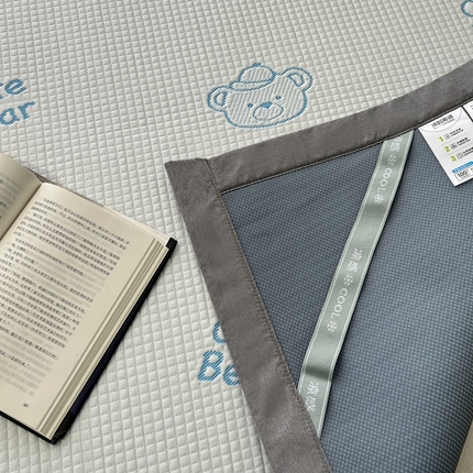 卡初家居（原微来） 2025夏季凉感提花席 眠眠熊