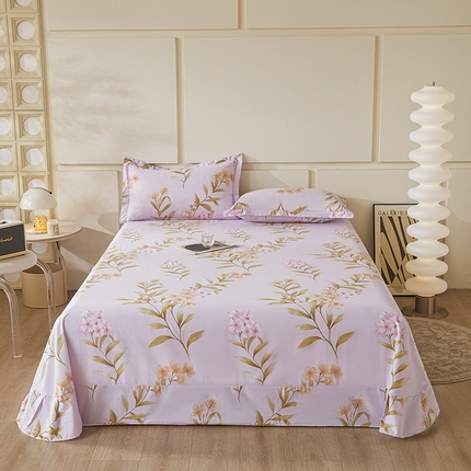 91家纺网 家纺一手货源 找家纺 （总）名优家纺 2024新款13374全棉印花系列单床单支持一件定制