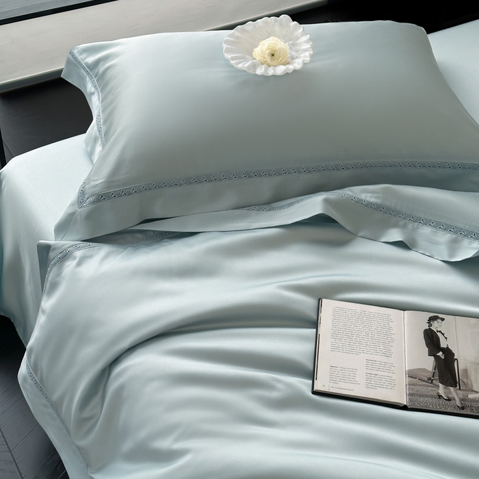 91家纺网 家纺一手货源 找家纺 （总）云栖家居 2025天丝棉镂空四件套-星光蝶语