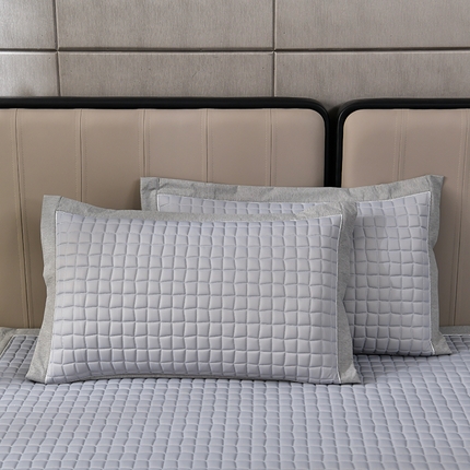 91家纺网 家纺一手货源 找家纺 （总）小牛席业 2025新款加厚款-小冰块乳胶枕套（宽包边）凉枕套夏天枕套冰丝枕套竹枕套藤枕套冰藤枕套