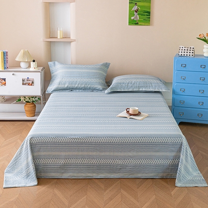 91家纺网 家纺一手货源 找家纺 （总）锦罗绣 2025新款A类全棉双层纱单床单