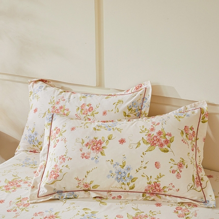 91家纺网 家纺一手货源 找家纺 （总）名优家纺 2024新款13374全棉印花系列单枕套