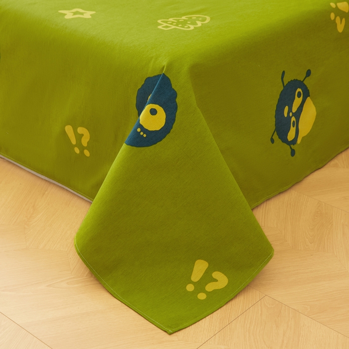 91家纺网 家纺一手货源 找家纺 首爱家纺 2025新款锦柔老粗布床单老粗布凉席三件套 小煤球