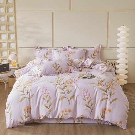 91家纺网 家纺一手货源 找家纺 （总）名优家纺 2024新款13374全棉印花四件套