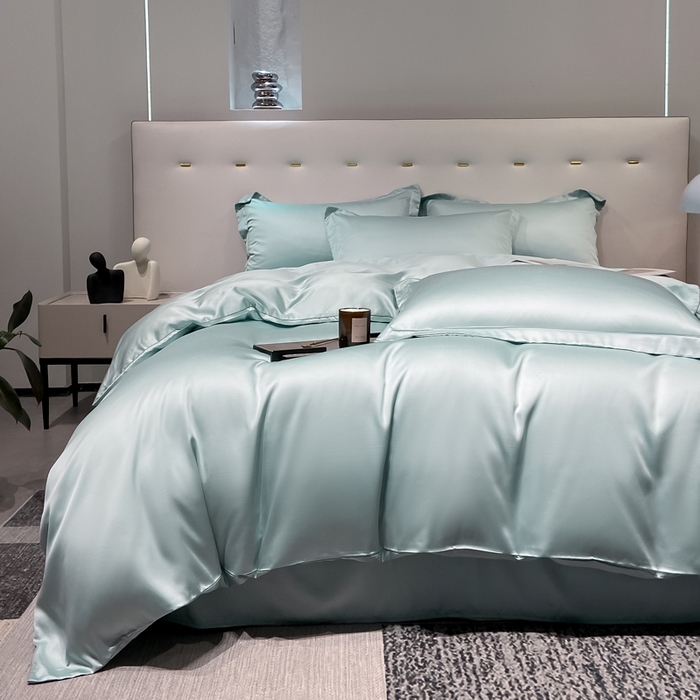 91家纺网 家纺一手货源 找家纺 （总）涵宸2025新款天丝TM纯色-单被套