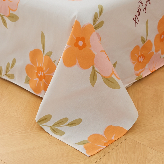 91家纺网 家纺一手货源 找家纺 首爱家纺 2025新款锦柔老粗布床单老粗布凉席三件套 朝暮