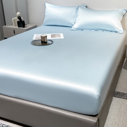 91家纺网 家纺一手货源 找家纺 （总）涵宸2025新款天丝TM纯色-单床笠