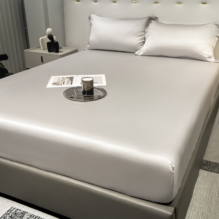 91家纺网 家纺一手货源 找家纺 （总）涵宸2025新款天丝TM纯色-单床笠