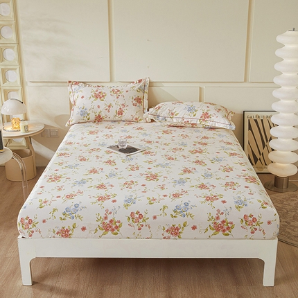 91家纺网 家纺一手货源 找家纺 （总）名优家纺 2024新款13374全棉印花系列单床笠支持一件定制