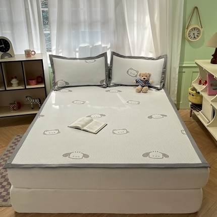 卡初家居（原微来） 2025夏季凉感提花席 喵喵汪岛