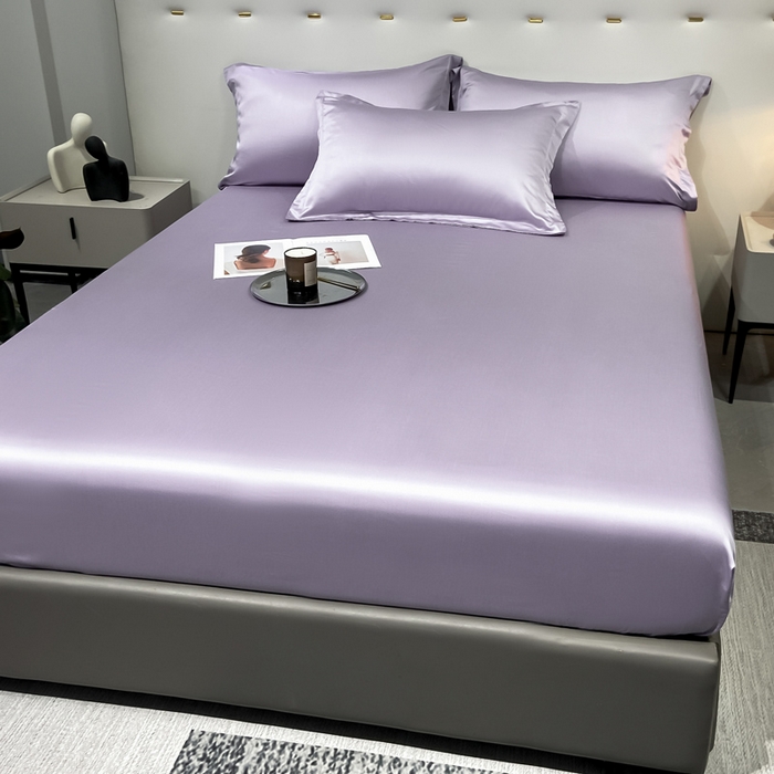 91家纺网 家纺一手货源 找家纺 （总）涵宸2025新款天丝TM纯色-单床笠