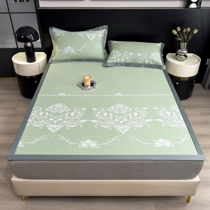 91家纺网 家纺一手货源 找家纺 （总）卡初家居（原微来） 2025夏季凉感提花席