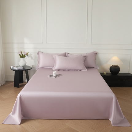 涵宸 2025新款天丝-天丝棉-纯色单床单-场景1 床单-紫语