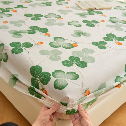 91家纺网 家纺一手货源 找家纺 （总）首爱家纺 2025新款锦柔老粗布印花床笠