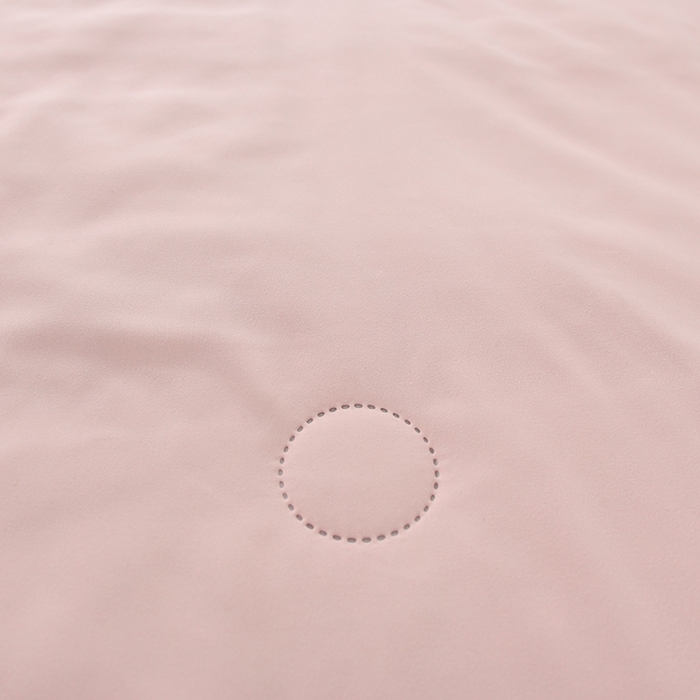 91家纺网 家纺一手货源 找家纺 易展家居 2025年新款水洗棉纯色夏被 樱花粉