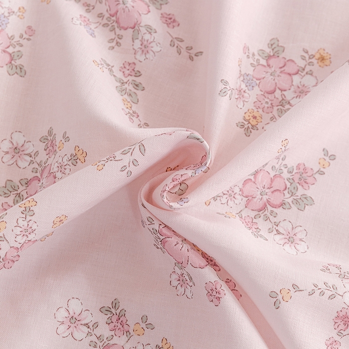 91家纺网 家纺一手货源 找家纺 锦罗绣 2025新款A类全棉双层纱单床单 蔓野