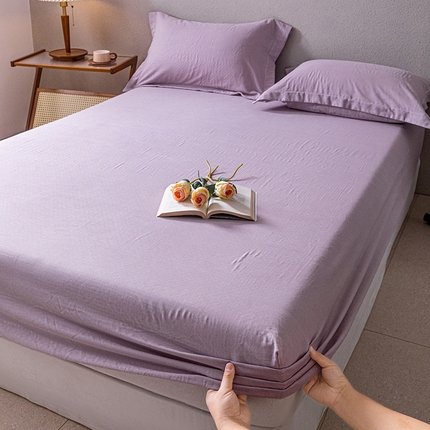 91家纺网 家纺一手货源 找家纺 （总）锦罗绣 2025新款A类全棉双层纱单床笠