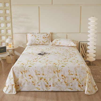 91家纺网 家纺一手货源 找家纺 （总）名优家纺 2024新款13374全棉印花系列单床单支持一件定制