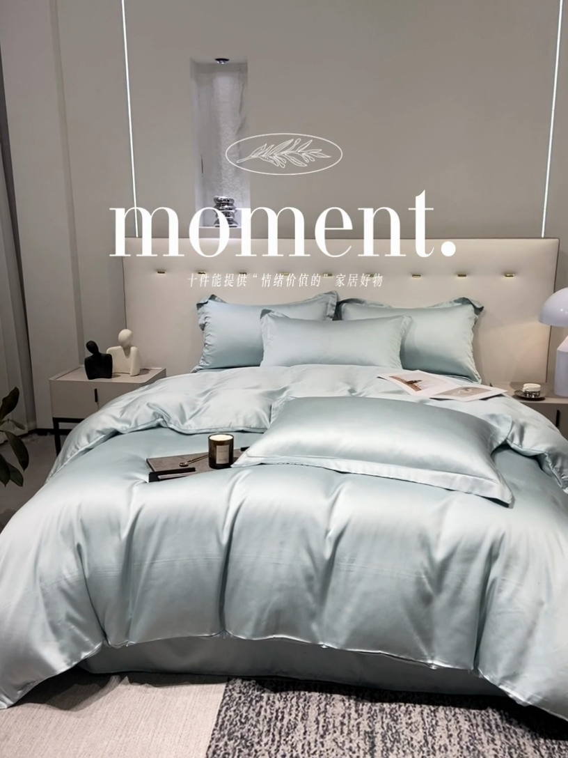 91家纺网 家纺一手货源 找家纺 （总）涵宸2025新款天丝TM纯色-单被套