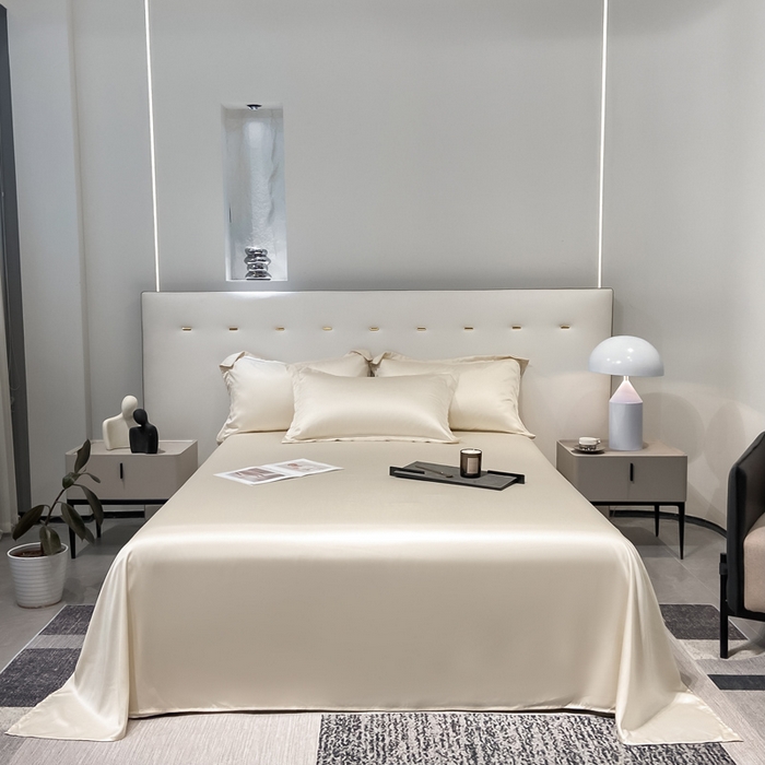 91家纺网 家纺一手货源 找家纺 （总）涵宸2025新款天丝TM纯色-单床单