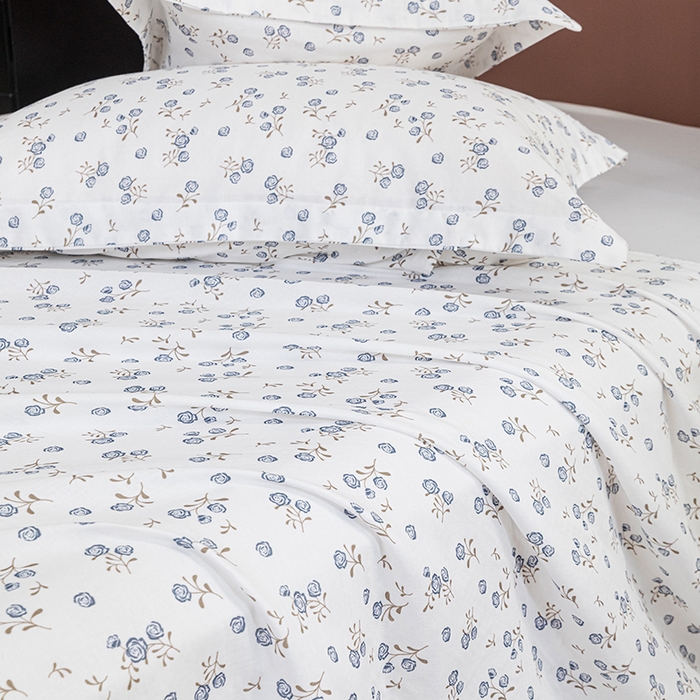 91家纺网 家纺一手货源 找家纺 锦罗绣 2025新款A类全棉双层纱单床单 后花园