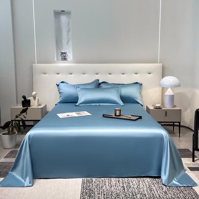 91家纺网 家纺一手货源 找家纺 （总）涵宸2025新款天丝TM纯色-单床单