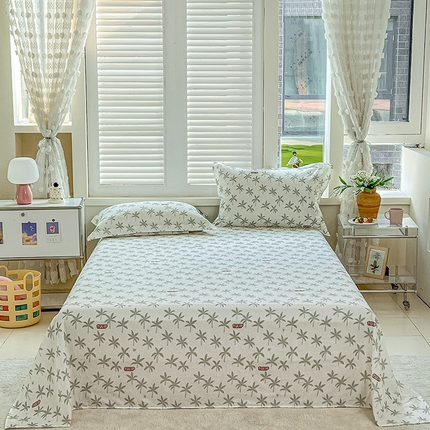 91家纺网 家纺一手货源 找家纺 （总）锦罗绣 2025新款A类全棉双层纱单床单