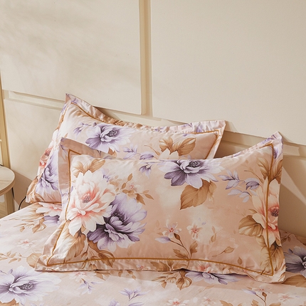 91家纺网 家纺一手货源 找家纺 （总）名优家纺 2024新款13374全棉印花系列单枕套