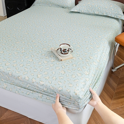 91家纺网 家纺一手货源 找家纺 （总）锦罗绣 2025新款A类全棉双层纱单床笠