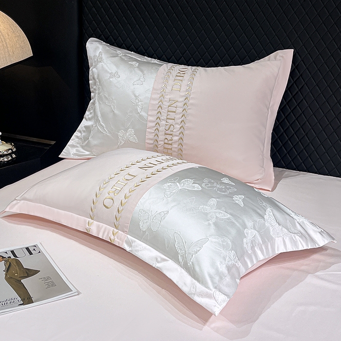 91家纺网 家纺一手货源 找家纺 （总）艾米家居 2025新款轻奢浮雕系列凉感丝水洗真丝四件套