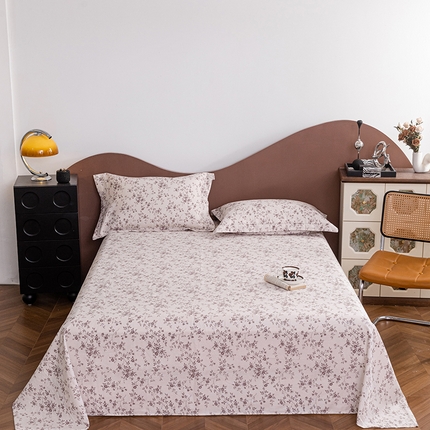 锦罗绣 2025新款A类全棉双层纱单床单 绮然