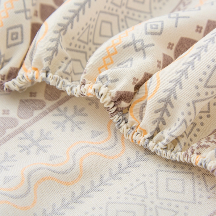 91家纺网 家纺一手货源 找家纺 （总）首爱家纺 2025新款锦柔老粗布印花床笠