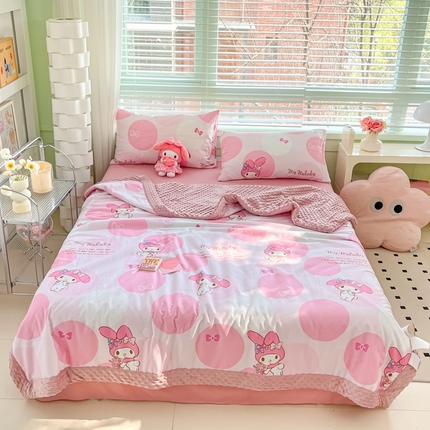 一加一  2025新款全棉豆豆大豆被被被子被芯夏被 可爱美乐蒂