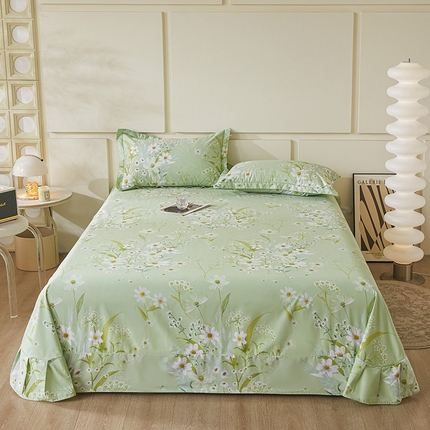 91家纺网 家纺一手货源 找家纺 （总）名优家纺 2024新款13374全棉印花系列单床单支持一件定制