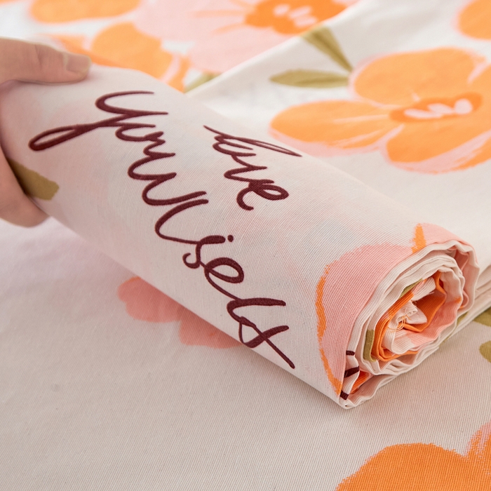 91家纺网 家纺一手货源 找家纺 首爱家纺 2025新款锦柔老粗布床单老粗布凉席三件套 朝暮