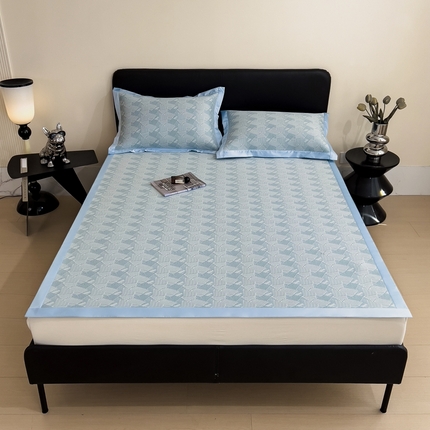 91家纺网 家纺一手货源 找家纺 （总）卡初家居（原微来） 2025夏季凉感提花席